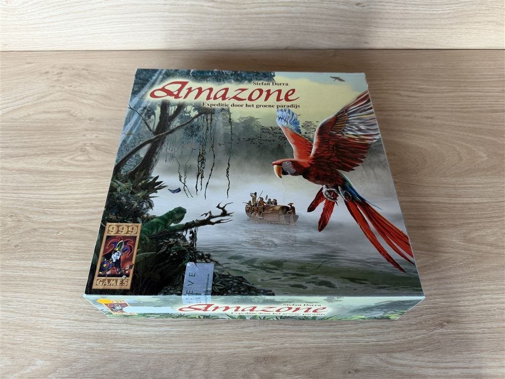 Amazone - 999 games - S7173, Hobby en Vrije tijd, Gezelschapsspellen | Bordspellen, Ophalen of Verzenden, Zo goed als nieuw