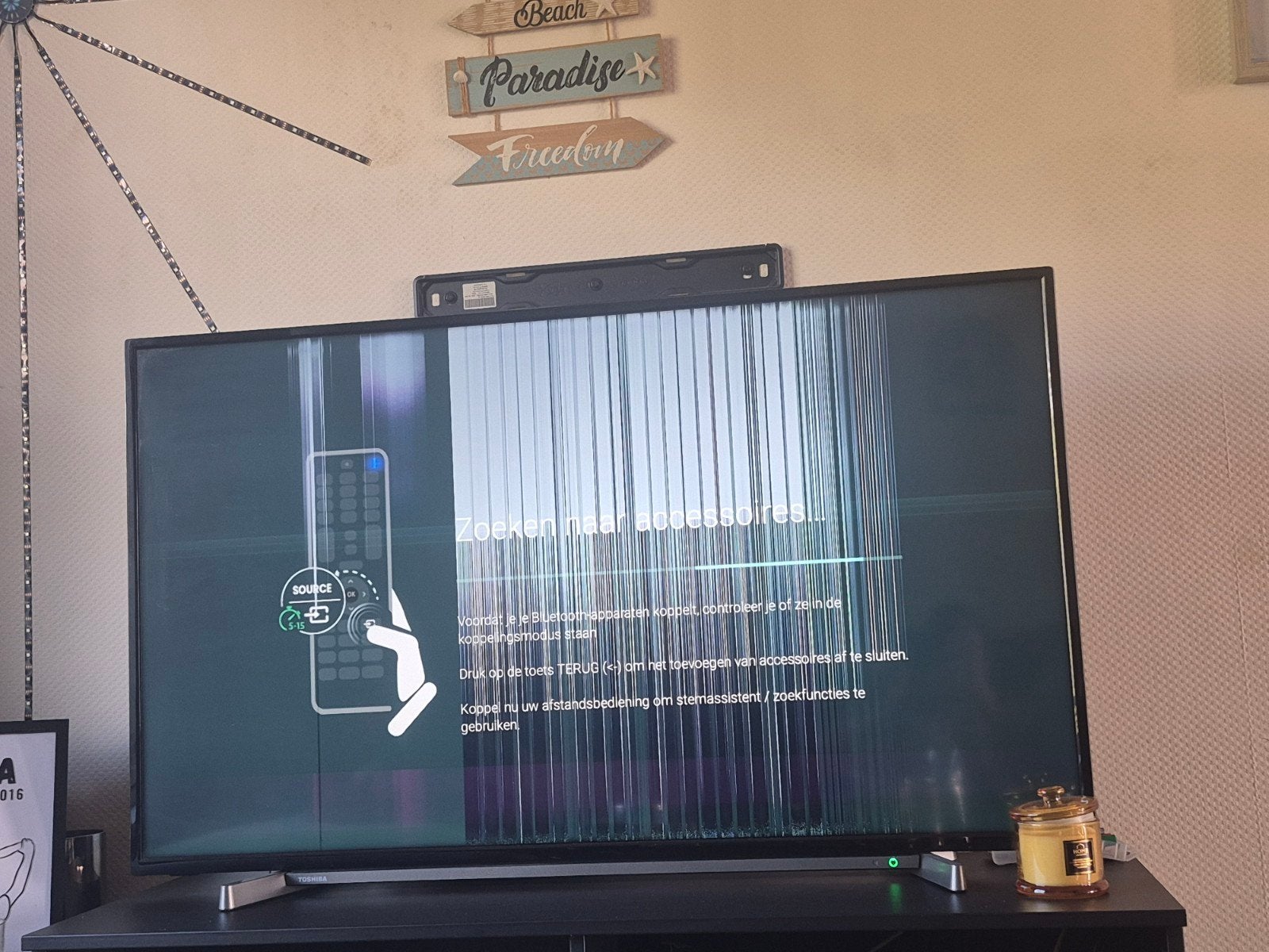 Toshiba 50UA2063DG, Ophalen, 100 cm of meer, 50 Hz, Toshiba