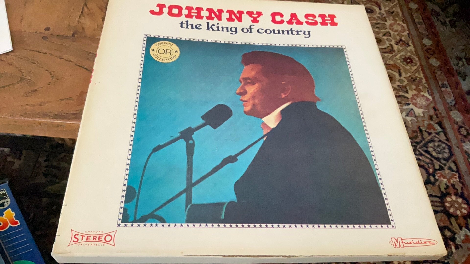 Johnny Cash. The King of country, Ophalen of Verzenden, Zo goed als nieuw, 12 inch