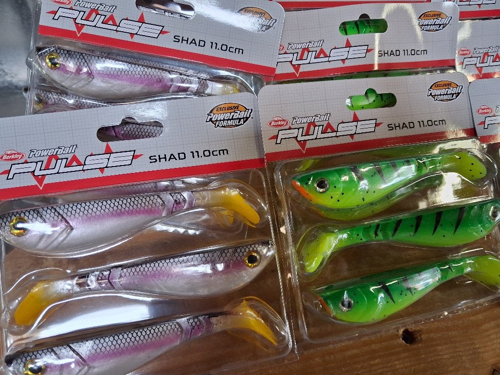 Berkley Pulse Shads (verpakt) 11cm...diverse kleuren.., Watersport en Boten, Hengelsport | Roofvissen, Tinstraat, Overige typen