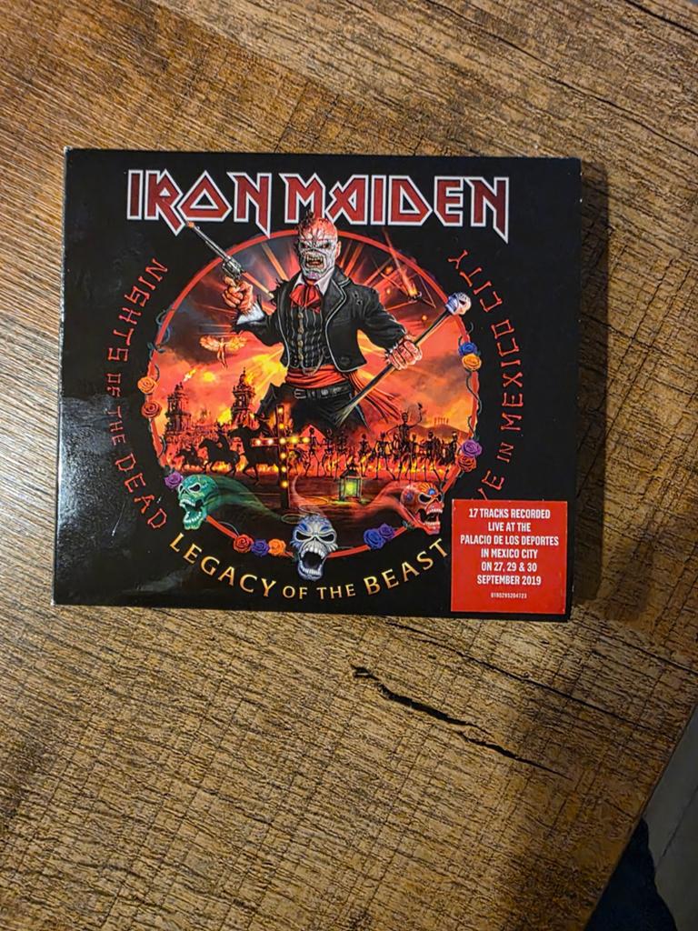 Iron Maiden -Live in Mexico 2CD, Ophalen of Verzenden, Zo goed als nieuw