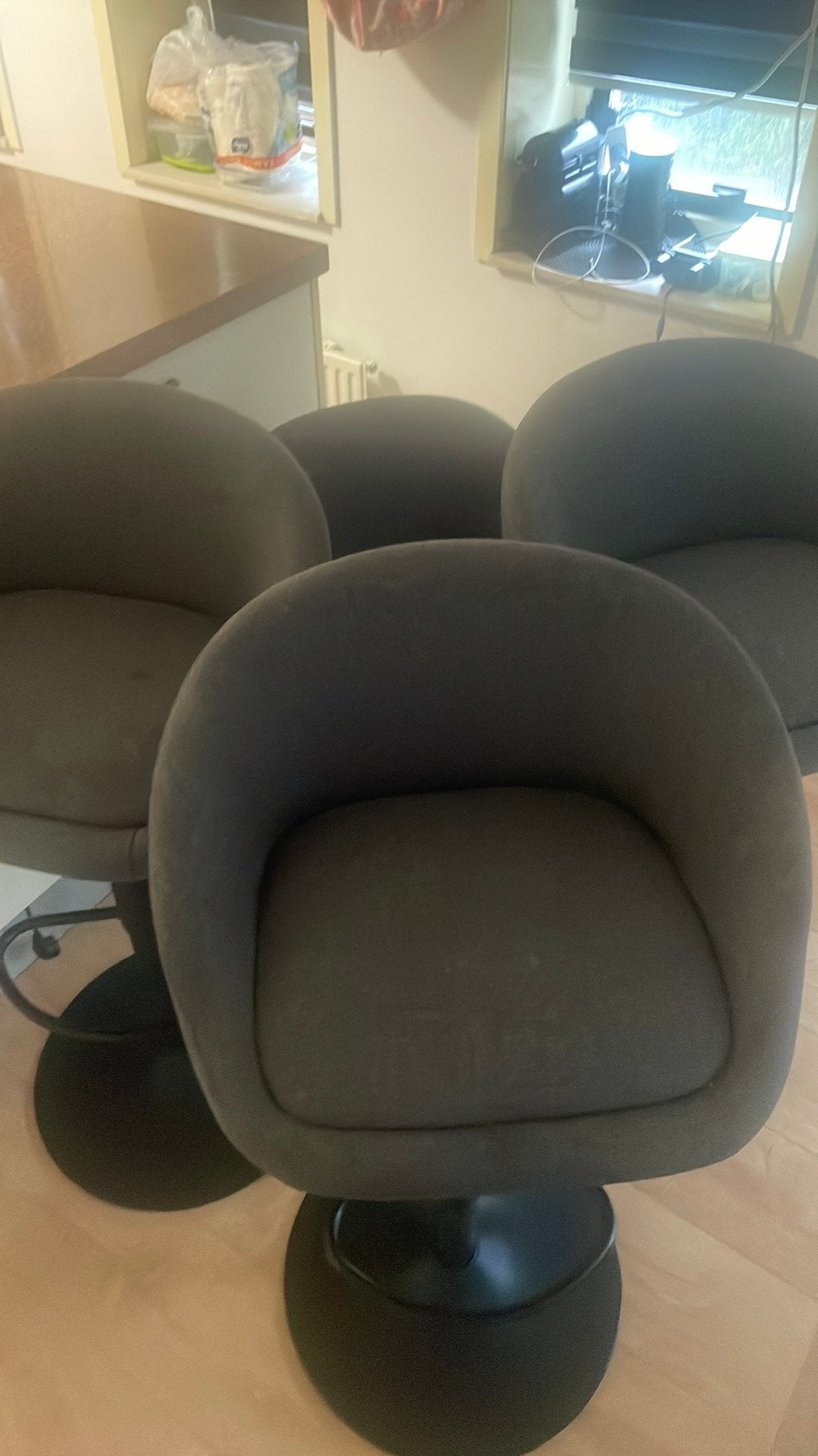 Bar Krukken 4x, Huis en Inrichting, Fauteuils, Ophalen, Zo goed als nieuw, 75 tot 100 cm, 50 tot 75 cm