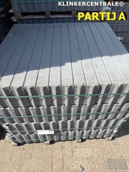 2.000m1 grijs betonbanden 8x20x100cm 10x20x100cm B-keus, Tuin en Terras, Tegels en Klinkers, Verzenden, Excluton BV, Overige typen