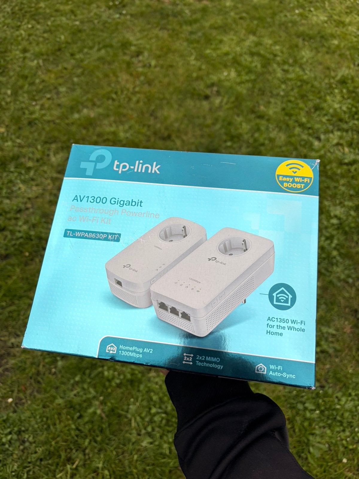 TP-Link AV1300 Gigabit Powerline WiFi Kit TL-WPA8630P KIT, Ophalen of Verzenden, Gebruikt