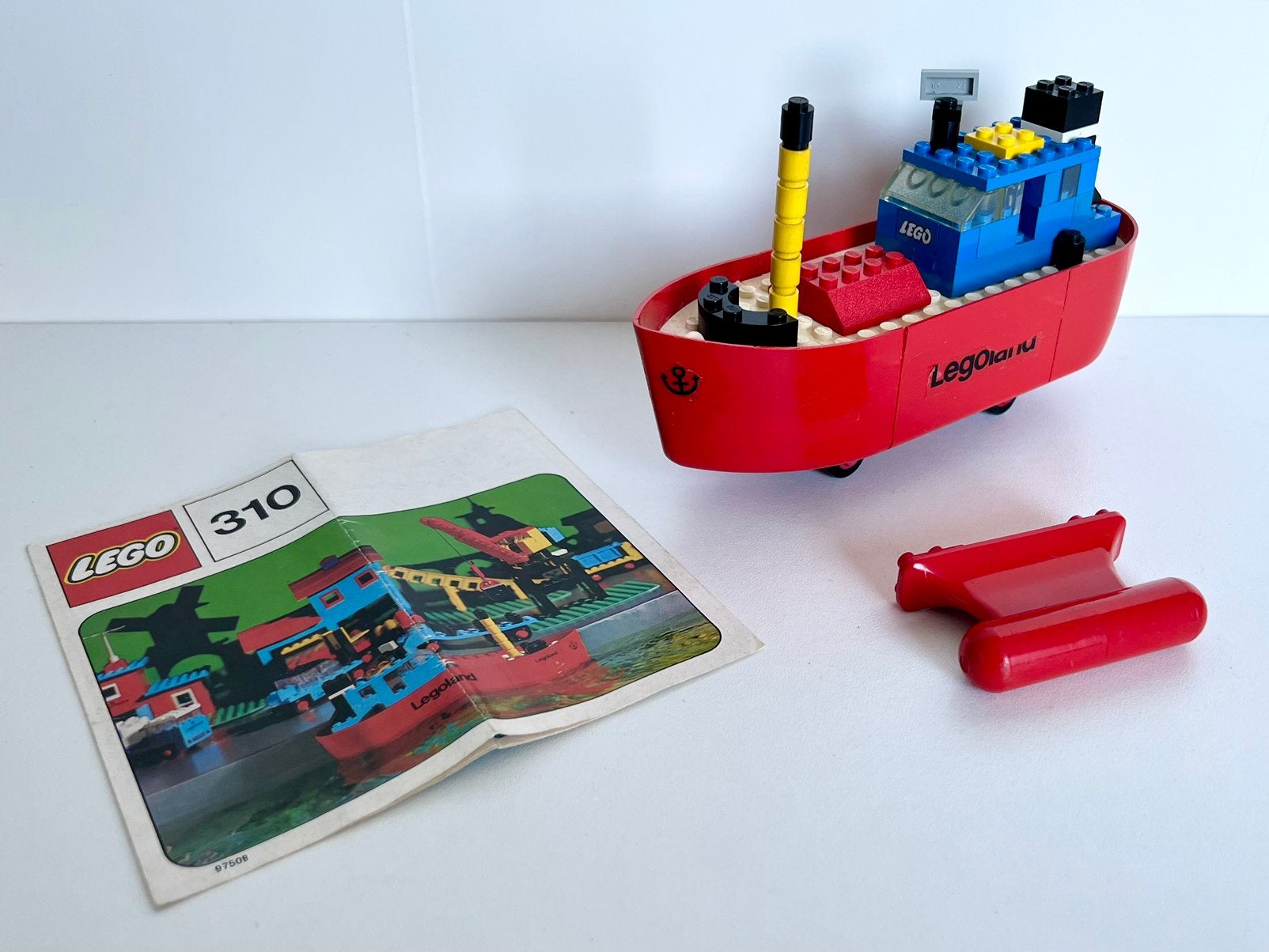 Lego 310 sleepboot (Tug), Ophalen of Verzenden, Gebruikt, Complete set, Lego