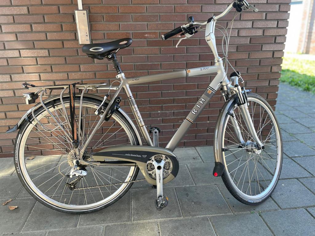 Rih heren fiets, Fietsen en Brommers, Fietsen | Heren | Herenfietsen, Versnellingen, Zo goed als nieuw, 53 tot 57 cm, Ophalen