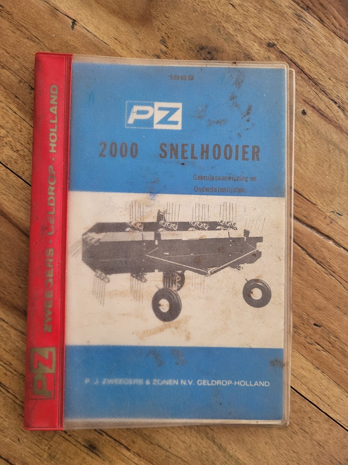 PZ 2000 Snelhooier gebruiksaanwijzing en onderdelenlijsten, Boeken, Ophalen of Verzenden