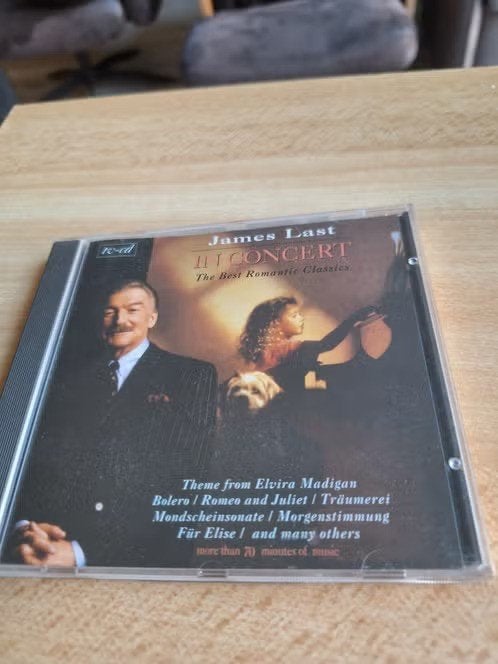 Cd James Last in concert h, Cd's en Dvd's, Ophalen of Verzenden, Modernisme tot heden, Zo goed als nieuw, Overige typen