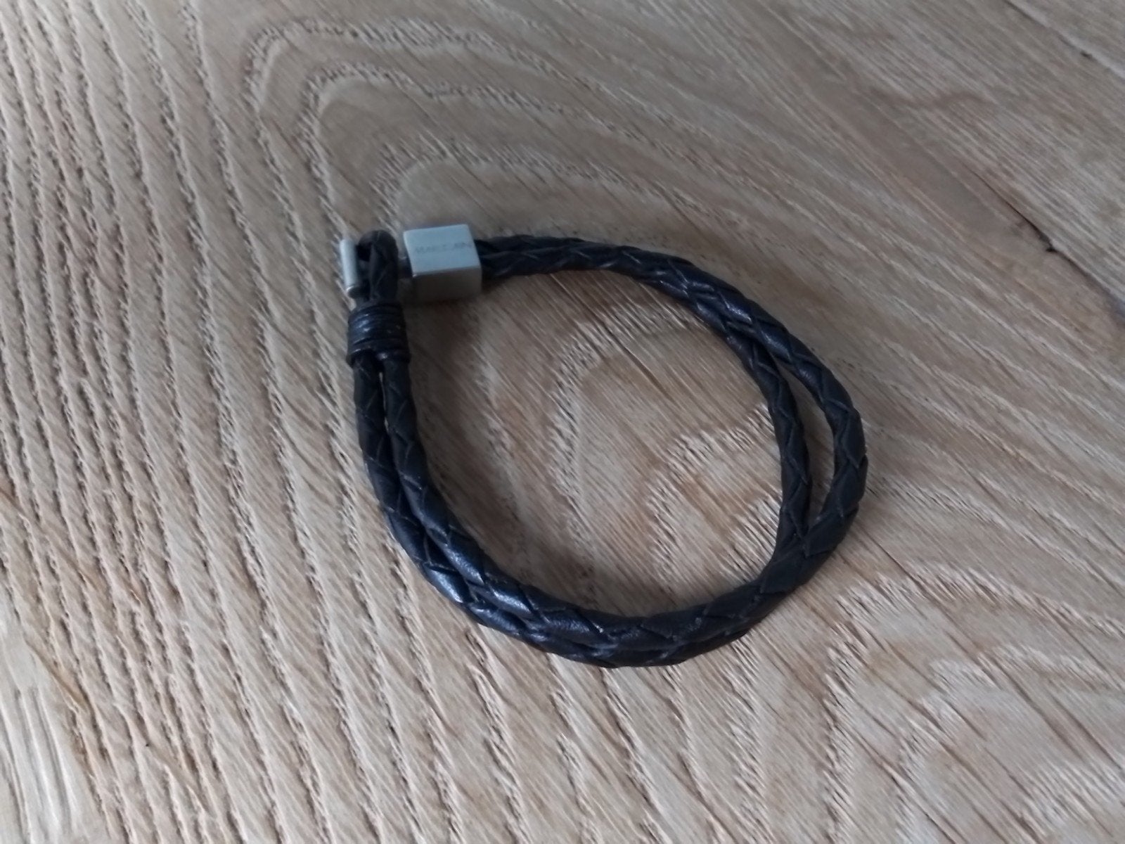 Leren armband marccain marc cain omtrek 22 cm, Sieraden, Tassen en Uiterlijk, Armbanden, Ophalen of Verzenden, Leer