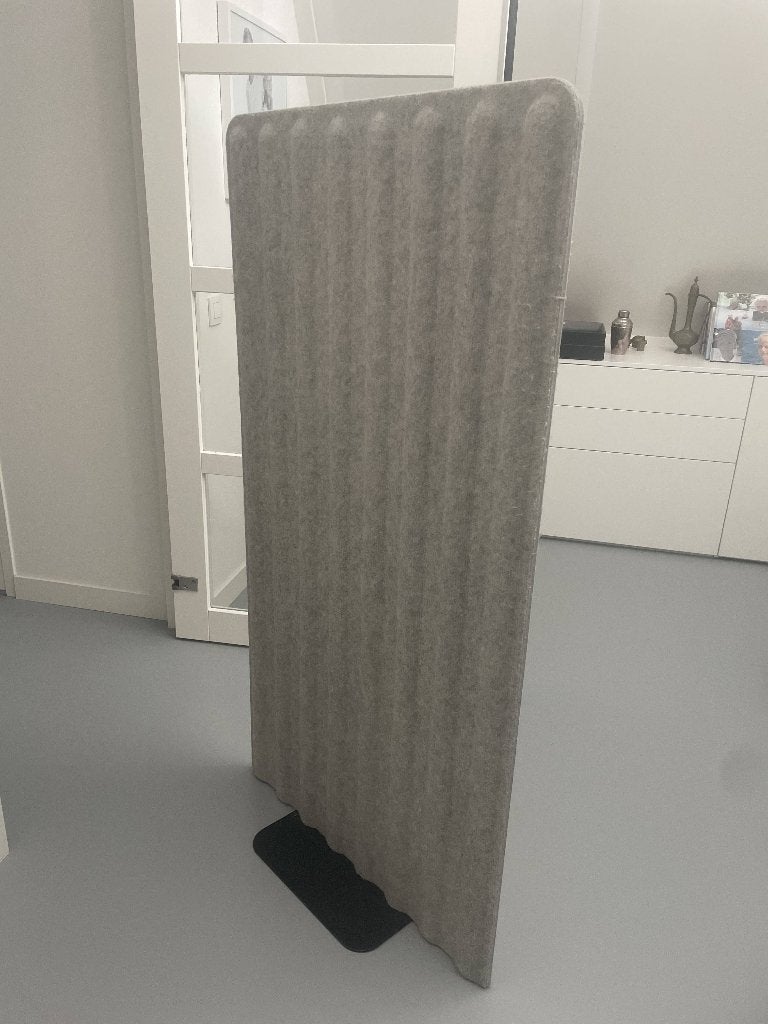 Grijze akoestische scheidingswand IKEA, Ophalen, Zo goed als nieuw