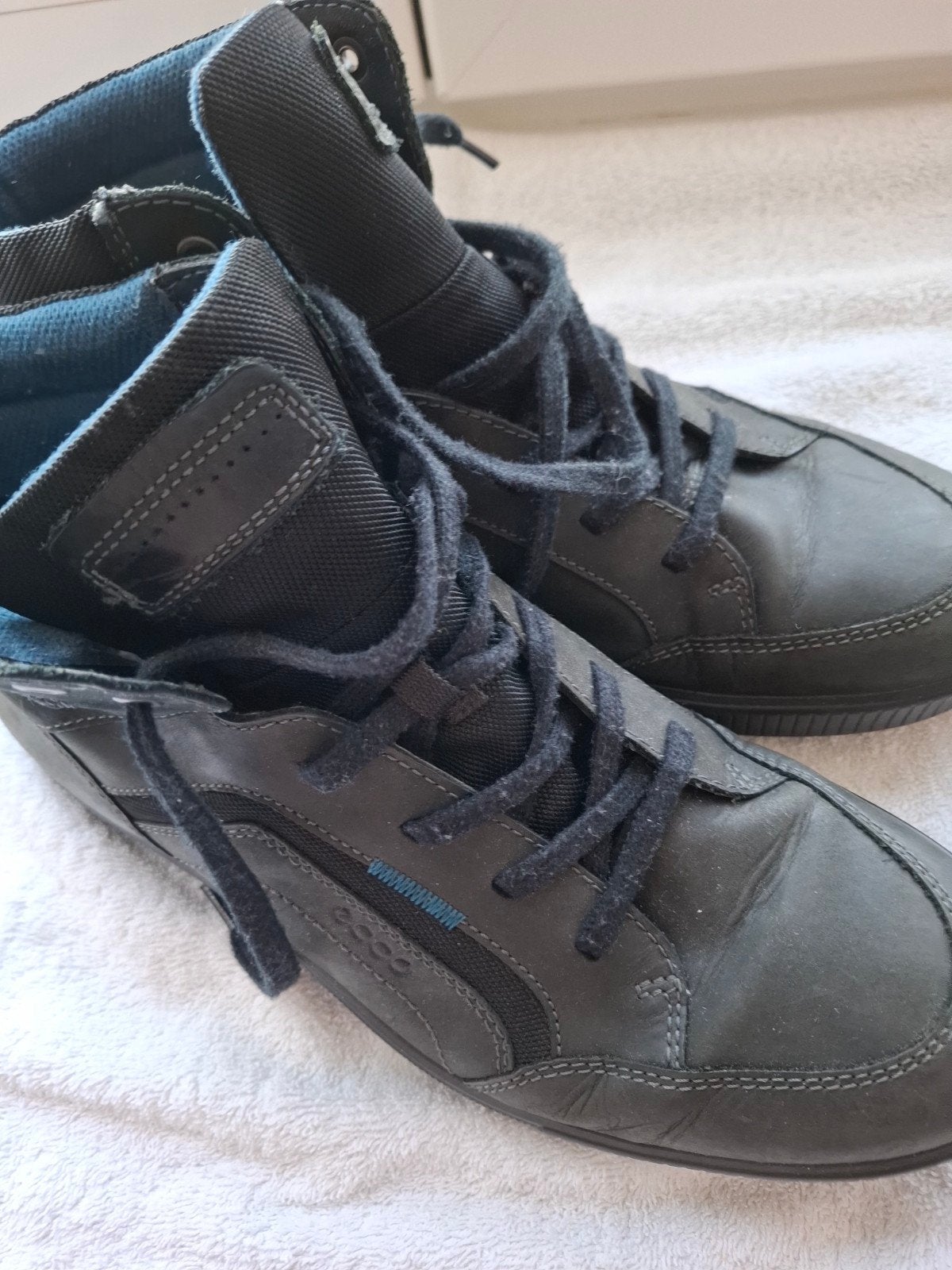 Ecco heren schoen zwart, Ophalen of Verzenden, Gebruikt, Schoenen