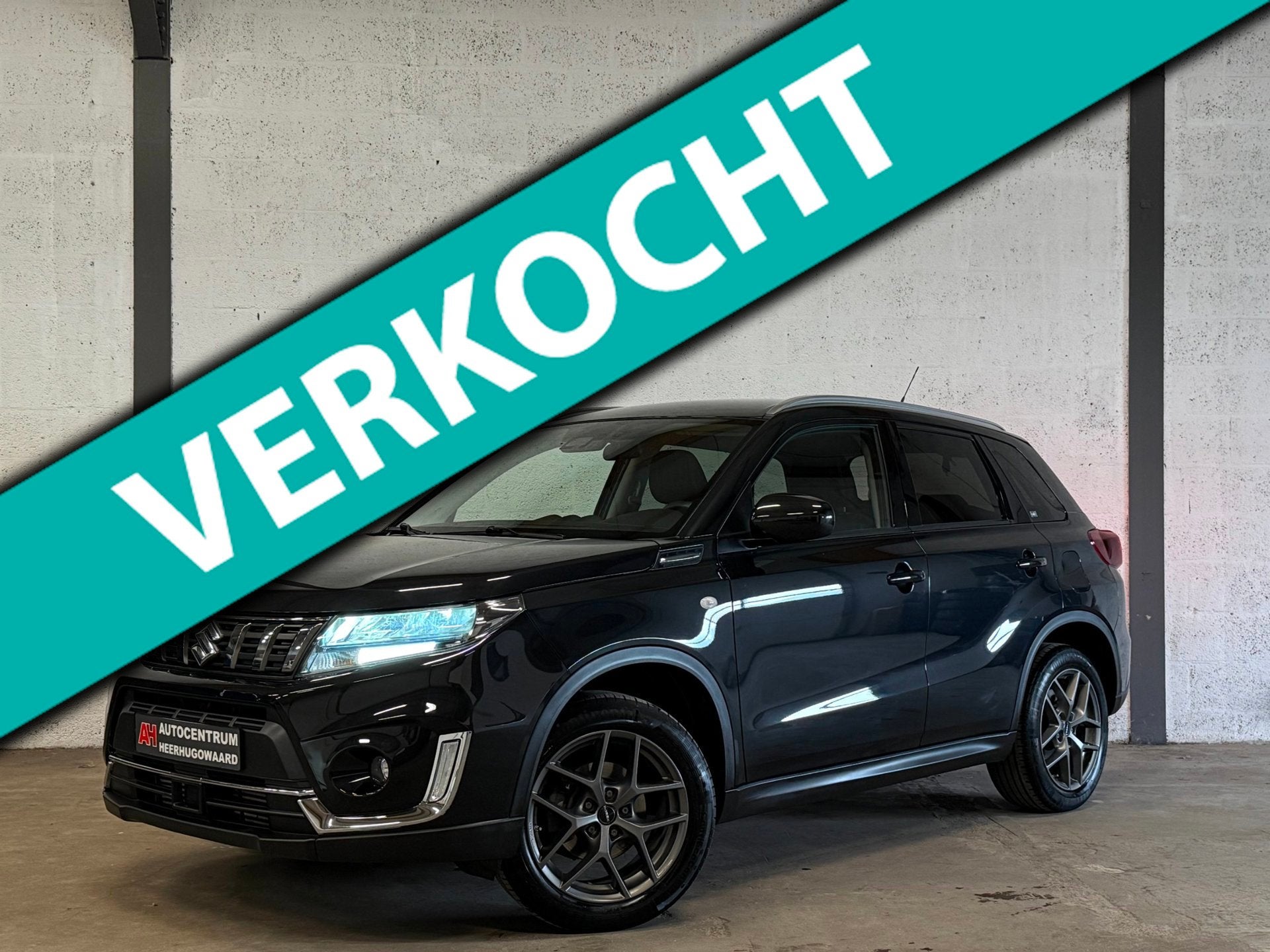 Suzuki Vitara 1.4 Boosterjet Smart Hybrid AllGrip Navi|Cruis, Auto's, Stof, Zwart, 4 cilinders, 129 pk