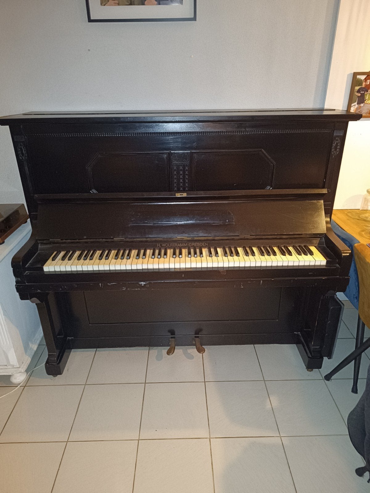 Gratis piano (Wolframm Dresden) - Af te halen, Ophalen, Gebruikt, Piano
