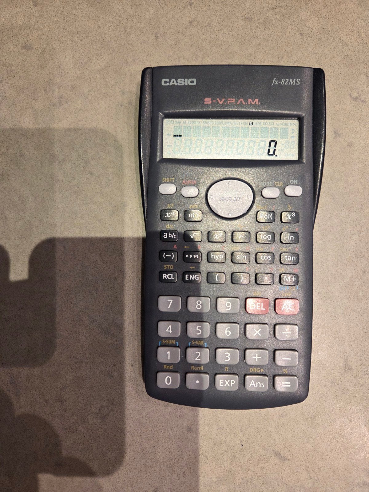 Casio rekenmachine fx - 82MS, Ophalen of Verzenden, Zo goed als nieuw