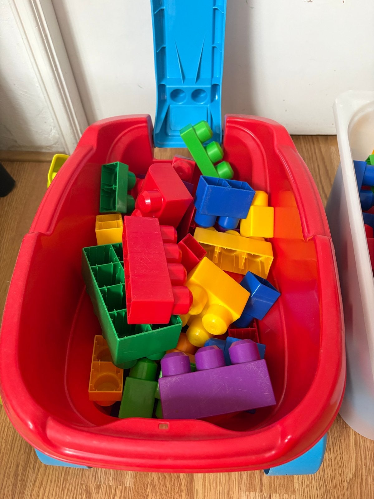 Mega Bloks Bouwblokken - 148 Stuks met Kar, Ophalen, Gebruikt, Megabloks