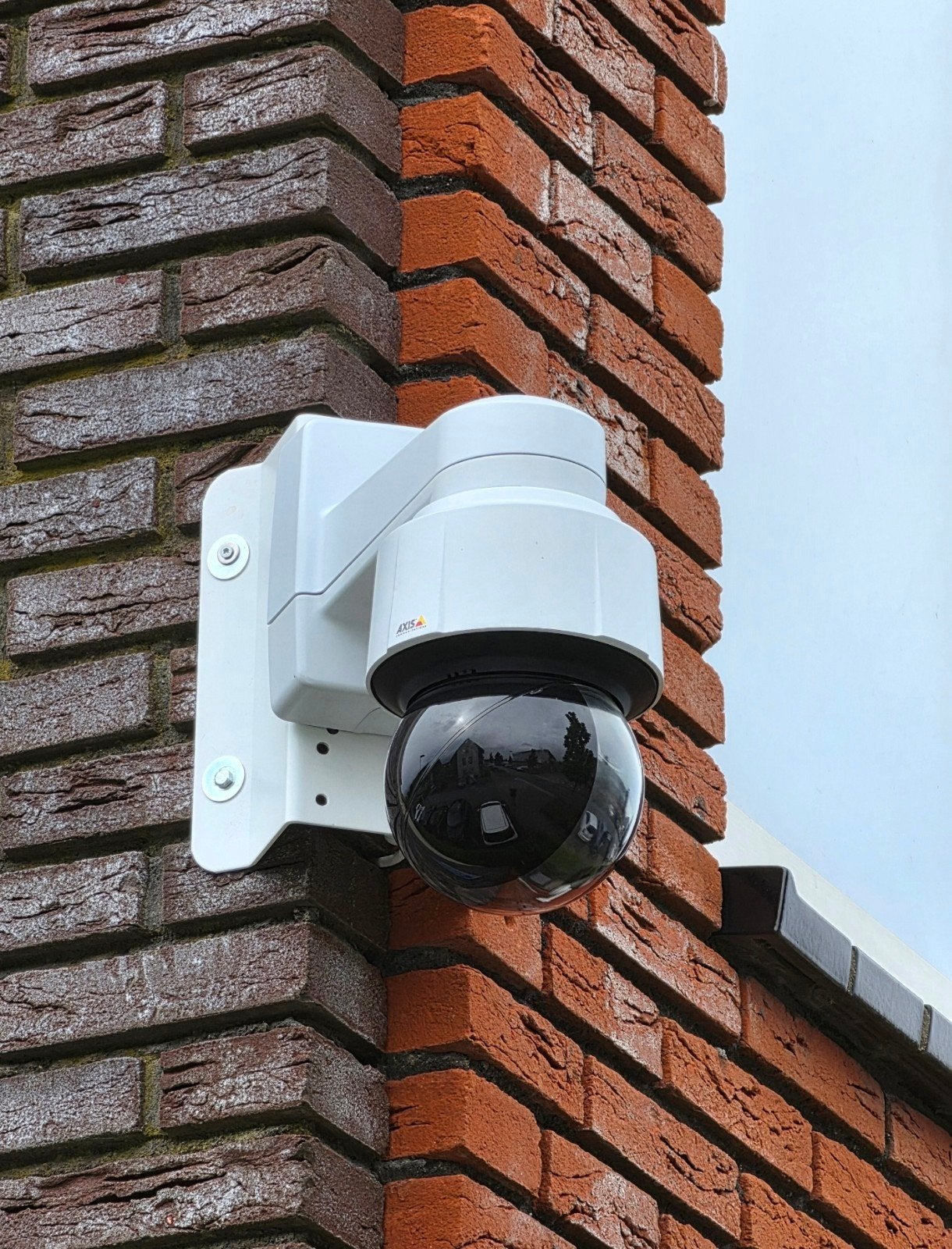 Axis Q6115-e PTZ Camera met Beugel, Hoekplaat en Voeding, Ophalen, Gebruikt, Buitencamera