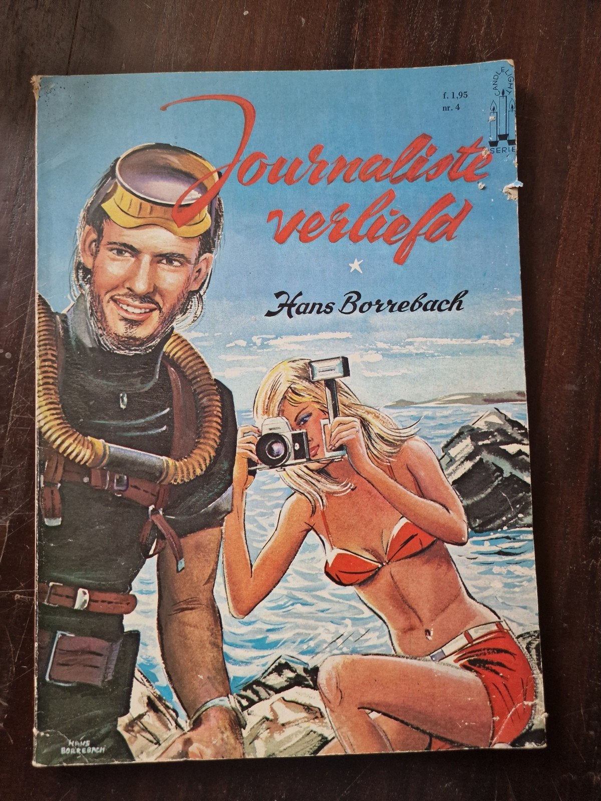 Journaliste Verliefd - Hans Borrebach (Candlelight serie), Boeken, Romans, Ophalen of Verzenden, Gelezen, Hans Borrebach, Nederland