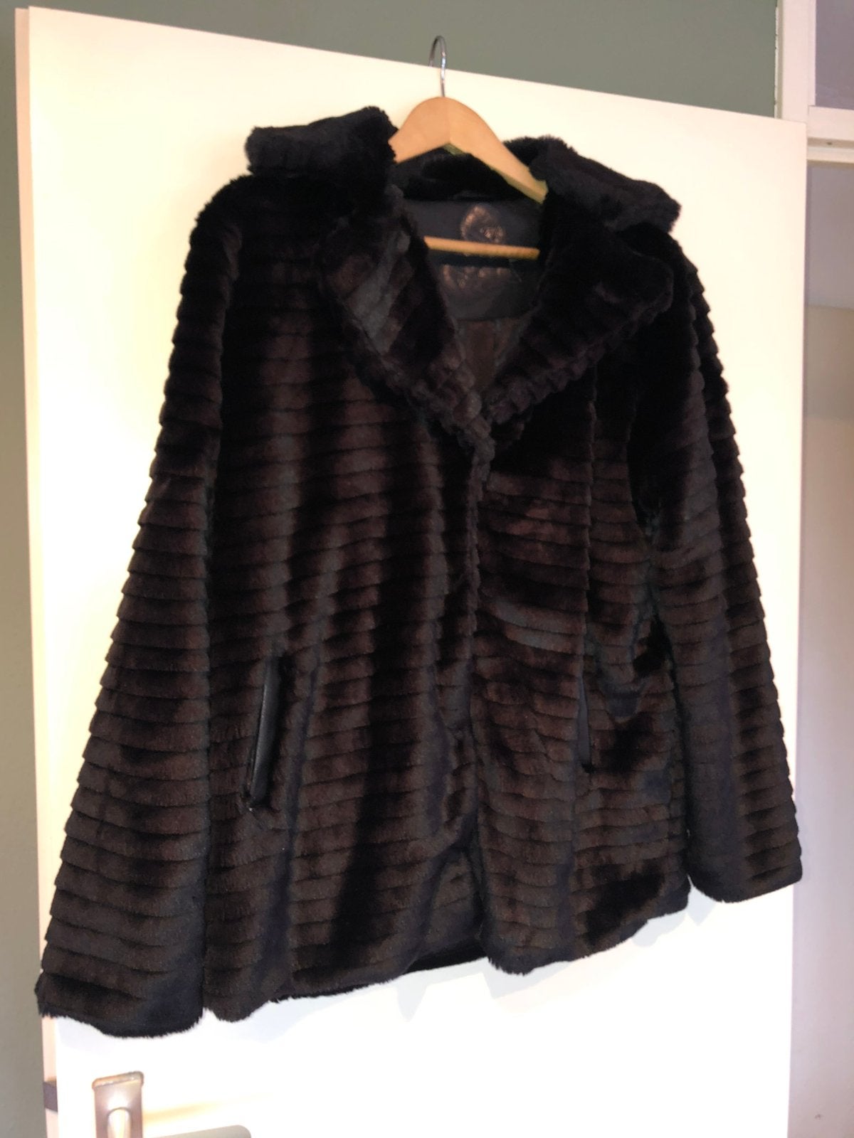 Anna Scott winterjas, Ophalen of Verzenden, Zo goed als nieuw, Maat 46/48 (XL) of groter, Zwart