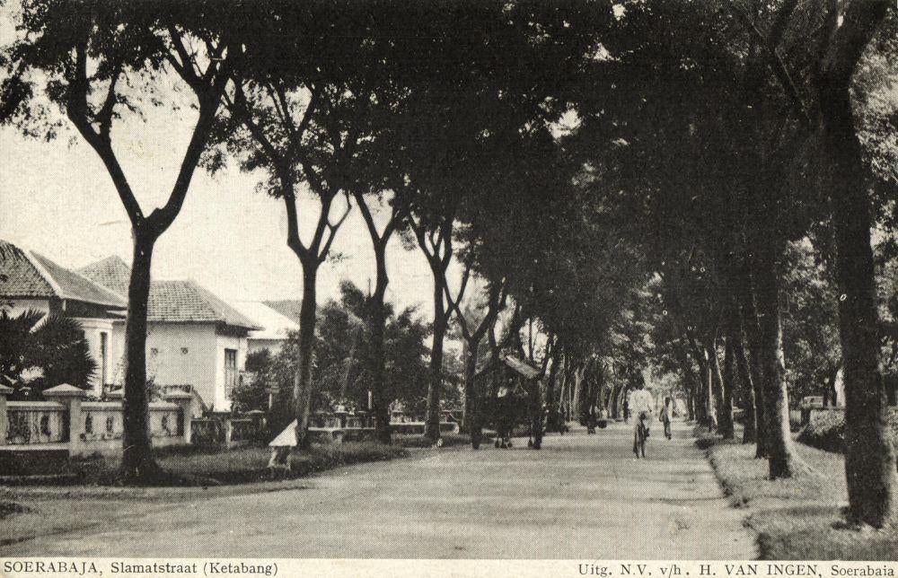 indonesie, SOERABAIA, Slamatstraat (Ketabang), Ned. Indie, Ophalen of Verzenden, Voor 1920, Ongelopen, Buiten Europa