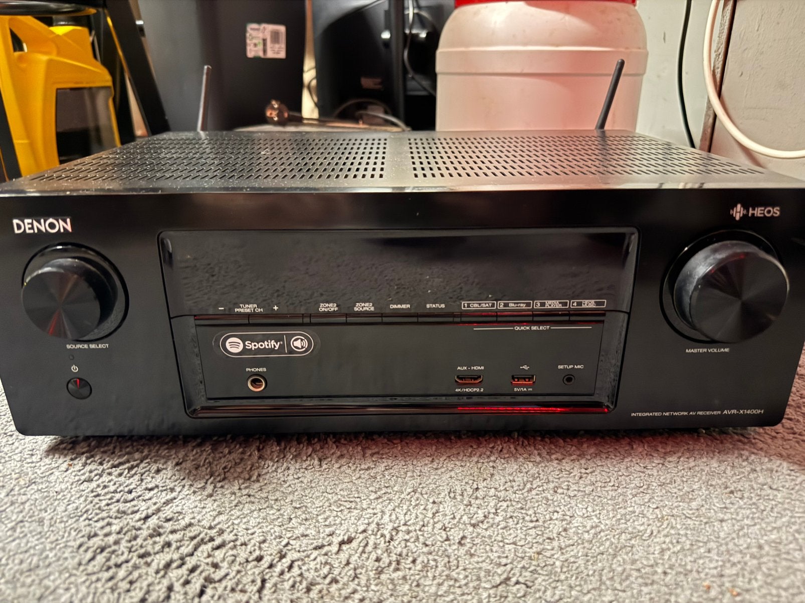 denon network av reciver defect!, Ophalen, Zo goed als nieuw, 120 watt of meer, Denon