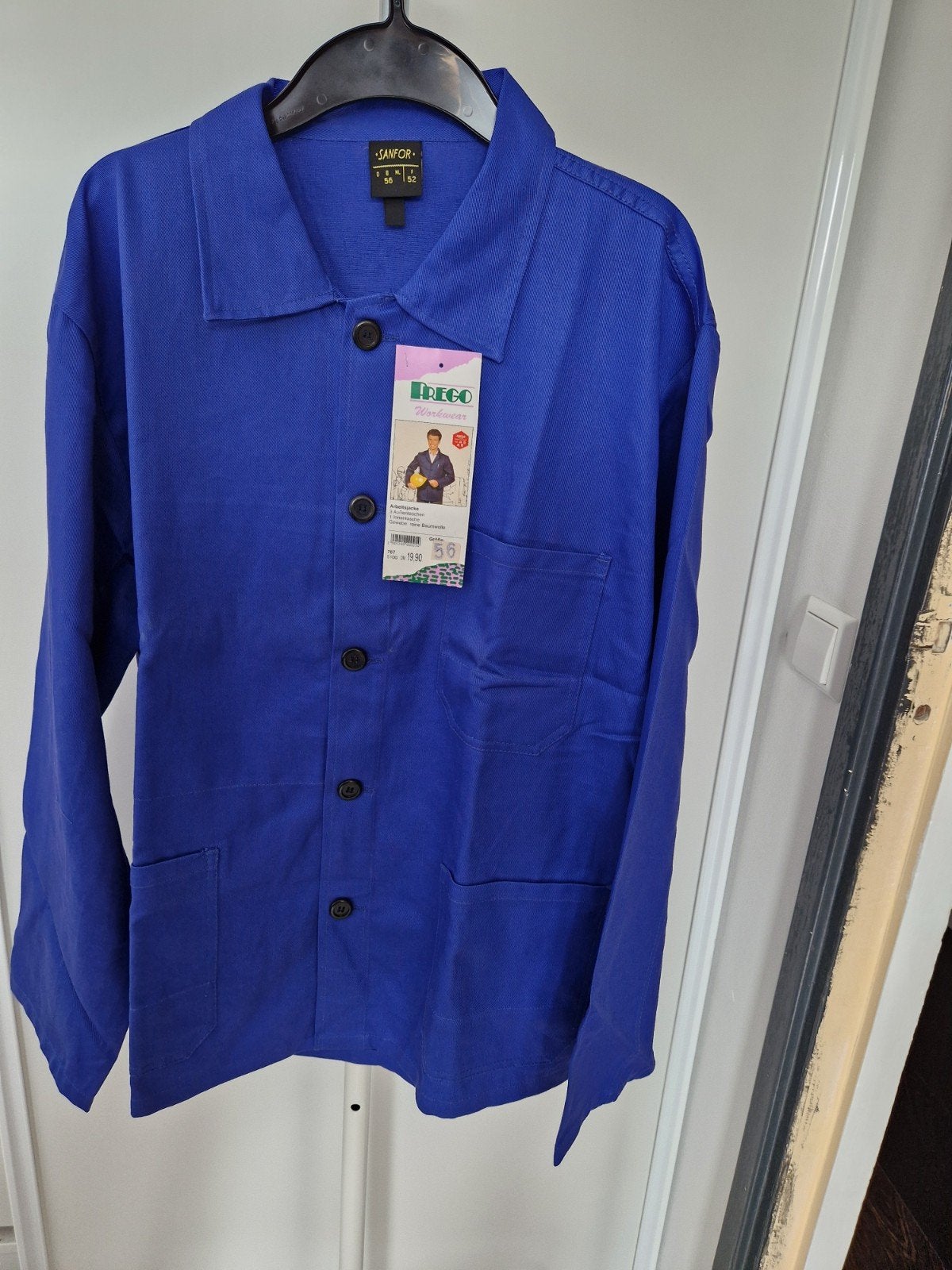 Nieuwe Trego Workwear werkjas, maat 56, blauw, Verzenden, Nieuw, Jas