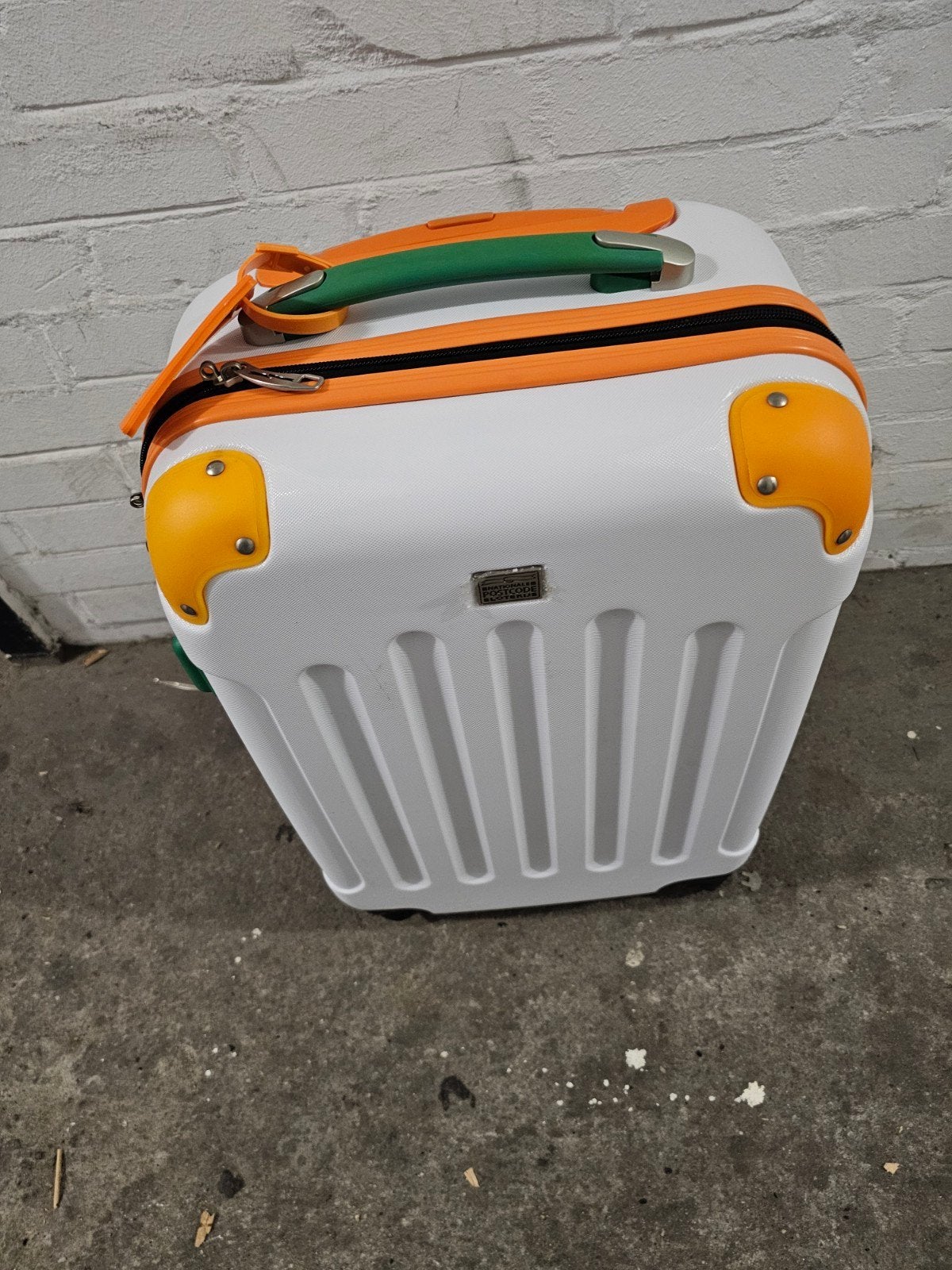 Trolley koffer postcodeloterij zgan, Wieltjes, 50 tot 60 cm, Hard kunststof, Ophalen of Verzenden