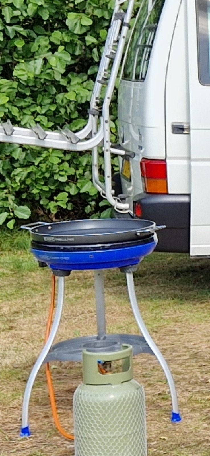 Cadac Skottelbraai, Ophalen, Gebruikt