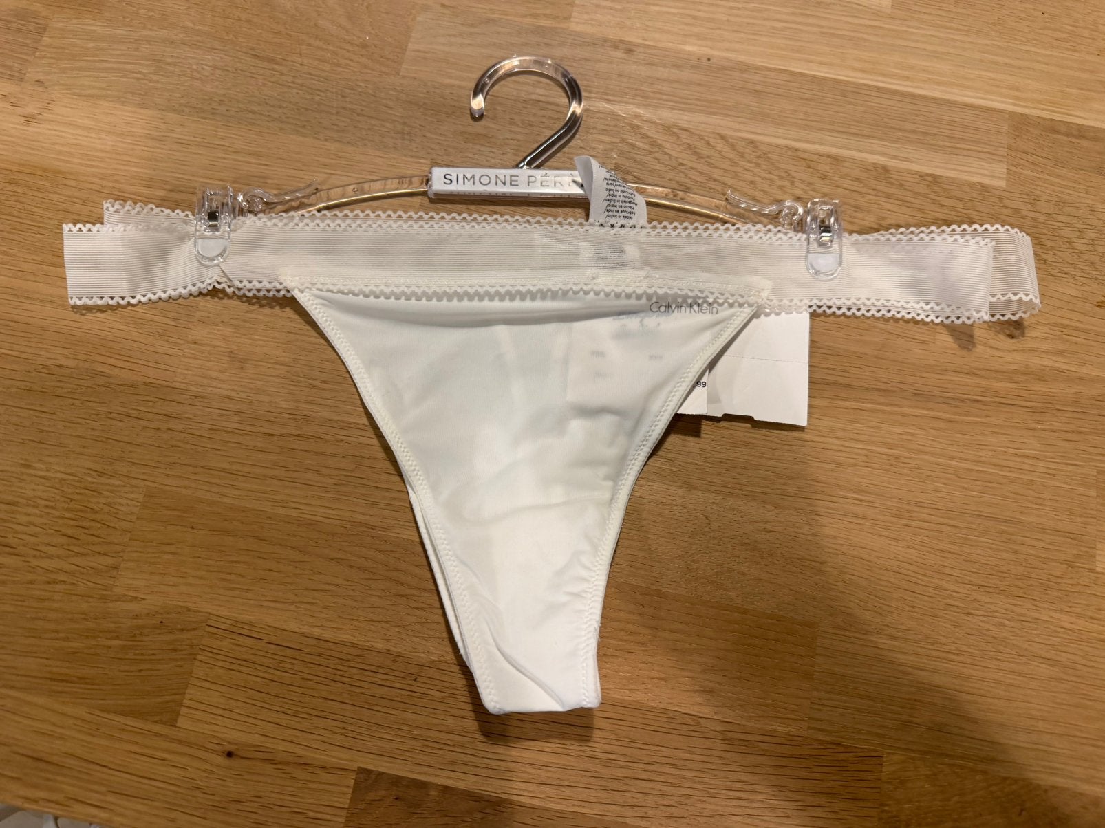 Calvin klein string 40/ L NIEUW!! Nu €5, Ophalen of Verzenden, Wit, String