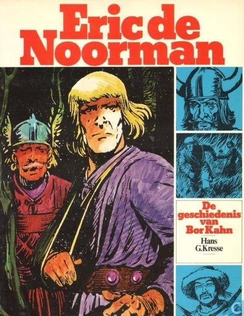 Eric de Noorman: de geschiedenis van Bor Kahn (1E DRUK 1973), Boeken, Eén stripboek, Ophalen of Verzenden, Gelezen