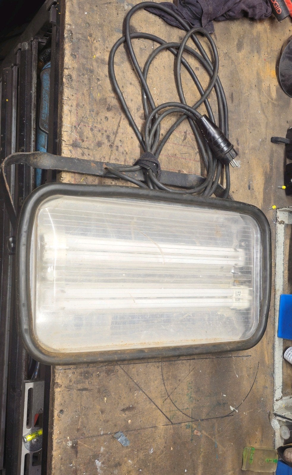 Bouwlamp Magnum 72, Ophalen, Gebruikt, Lamp