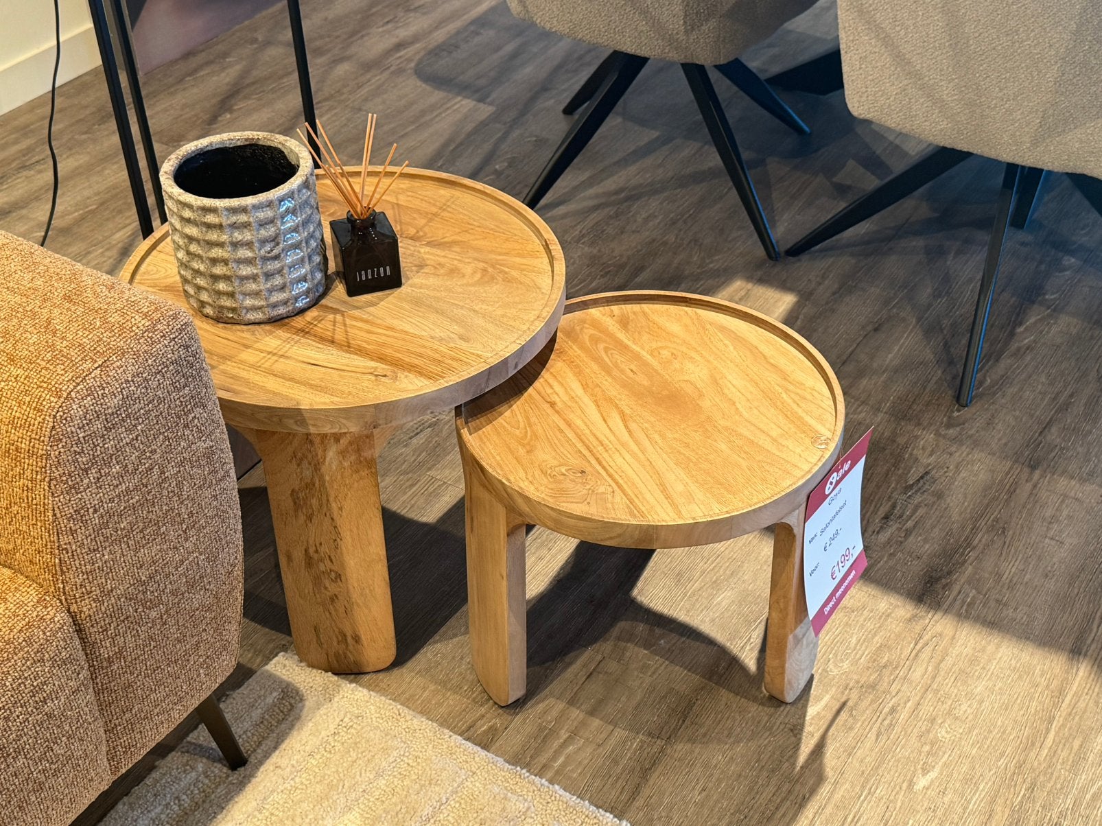 Diverse salontafels Sanders Wonen, 50 tot 100 cm, Zo goed als nieuw, Overige vormen, Overige materialen