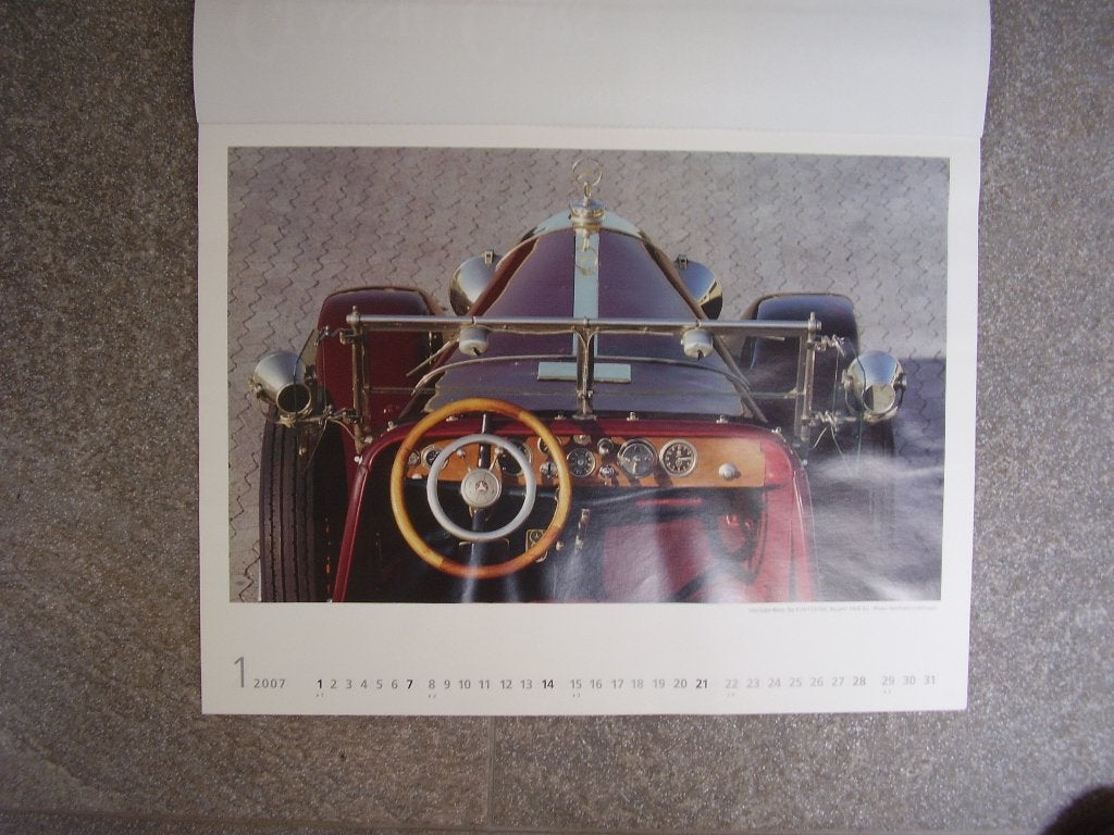 Kalenderplaten oude auto's, Verzenden, Auto's
