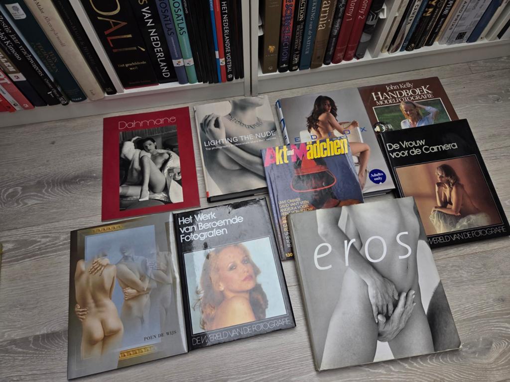 Erotiek 18+ boeken oa Edfox Wijs Nude Kelly, Ophalen of Verzenden, Zo goed als nieuw, Fotografen