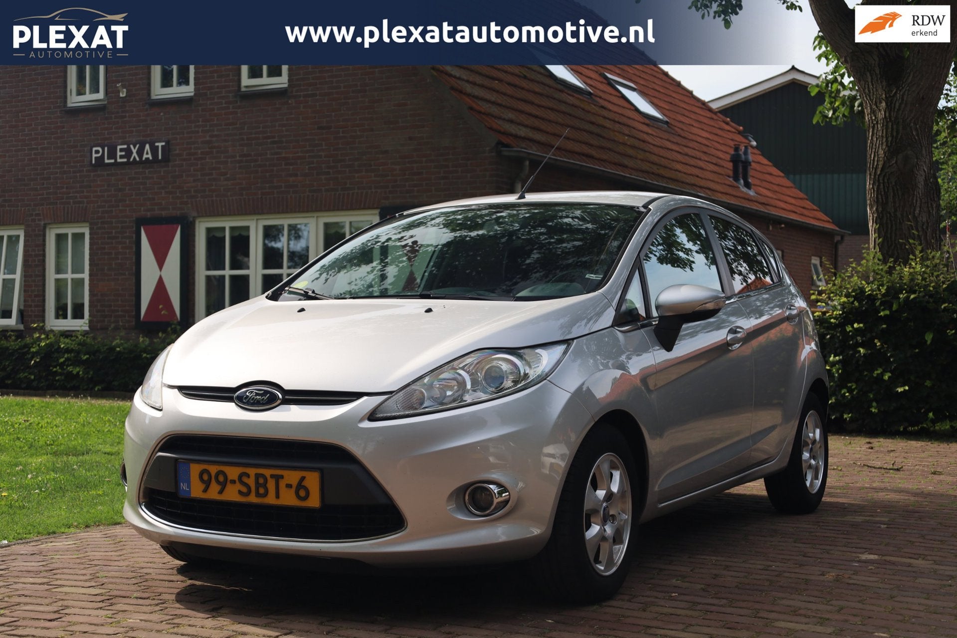 Ford Fiesta 1.6 TDCi Titanium | 5-deurs | Airco | Lichtmetaa, Auto's, Ford, Voorwielaandrijving, Gebruikt, Zwart, 96 €/maand
