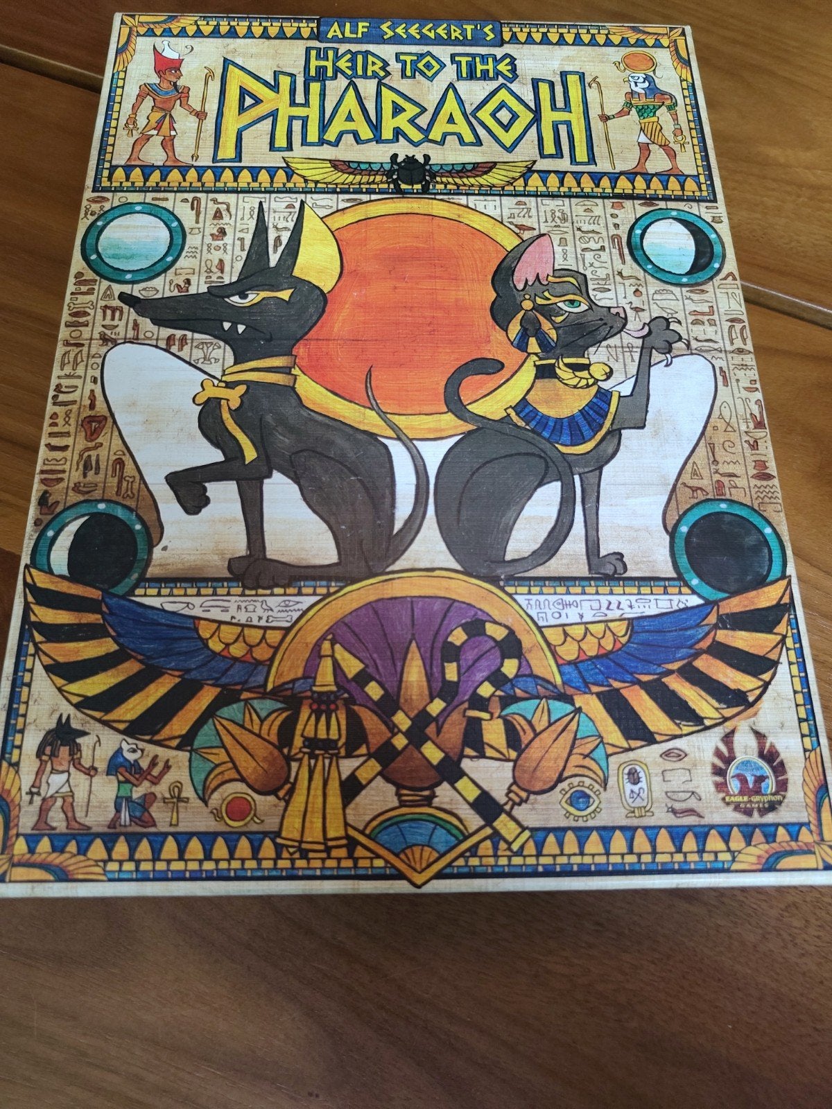 Heir to the Pharaoh Bordspel - Limited Edition, Hobby en Vrije tijd, Een of twee spelers, Ophalen of Verzenden, Zo goed als nieuw