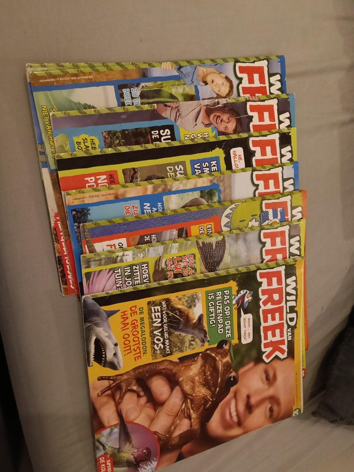 Wild van Freek tijdschriften - 8 diverse edities, Boeken, Ophalen, Gelezen, Wetenschap en Natuur