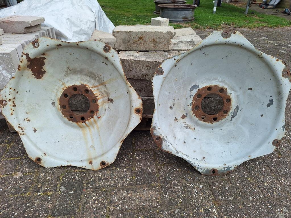 2 x binnenplaat/binnenvelg/velgplaat voor 9 x 28 inch velg, Ophalen, Gebruikt