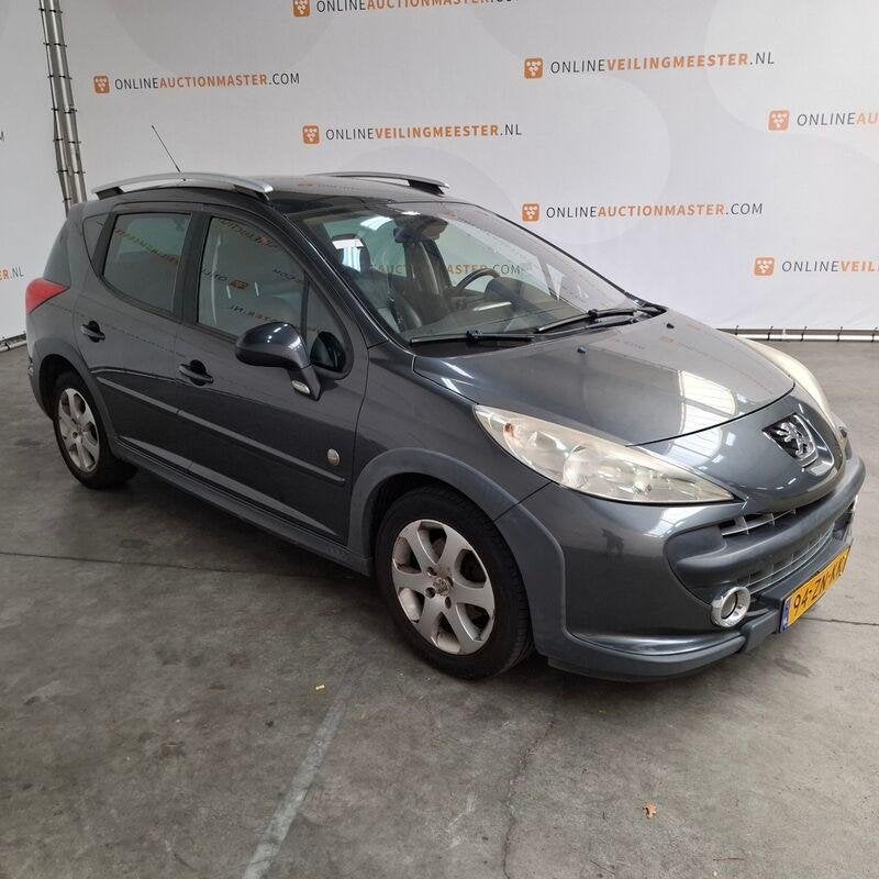 Personenauto, Peugeot, 207 SW Outdoor, 1.6 VTi XS, 2008, Verwarmde buitenspiegels, 4 cilinders, 1110 kg, Origineel Nederlands