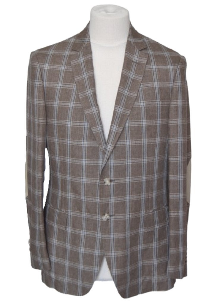 Nieuw Suitsupply linnen jasje, blazer, geruit, Mt. 50 / M, Kleding | Heren, Kostuums en Colberts, Nieuw, Suitsupply, Meerkleurig