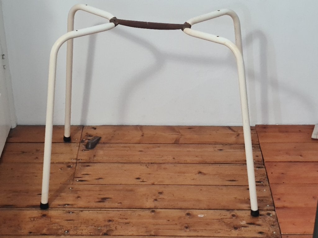 Jaren 50 Brabantia stijl keuken tafel bureau retro vintage, Huis en Inrichting, Tafels | Eettafels, Ophalen, Gebruikt, Geen, 50 tot 100 cm