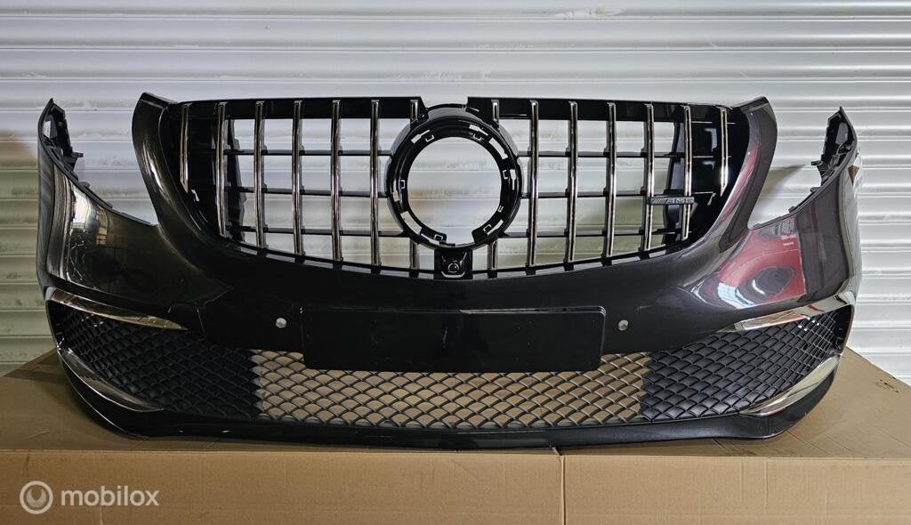 Mercedes V-klasse Vito Bumper voor W447 chroom FACELIFT, Gebruikt, Voor, Ophalen of Verzenden, Bumper