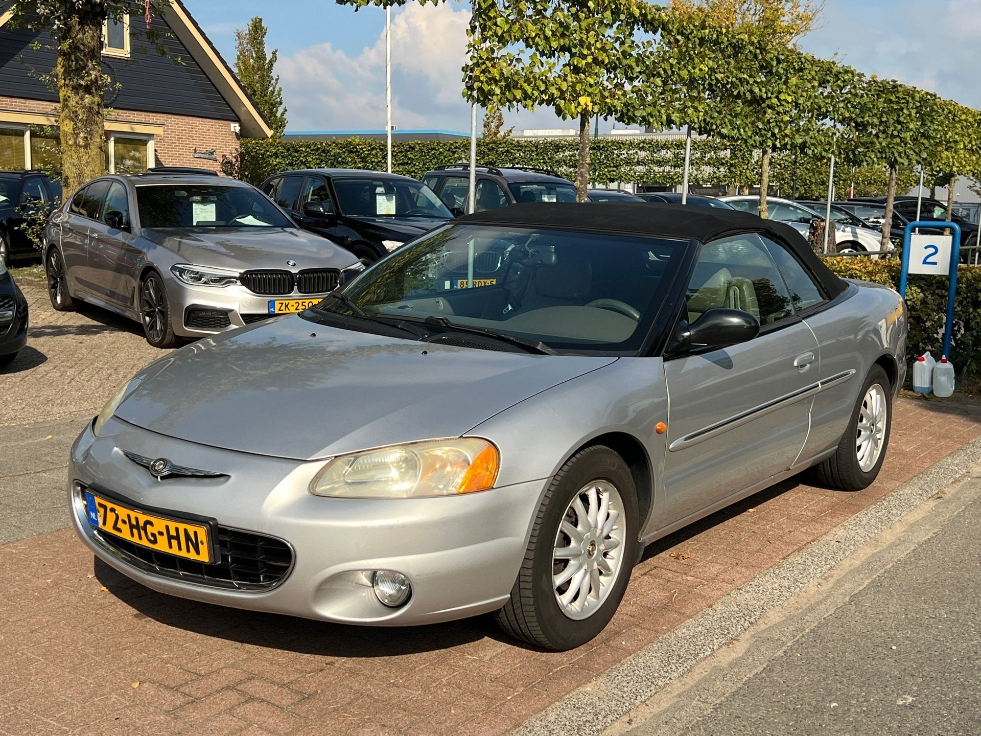 Chrysler Sebring 2.7i-V6 24V LX Convertible *APK 8-2027 * Ri, Auto's, 450 kg, Gebruikt, Cabriolet, 4 stoelen
