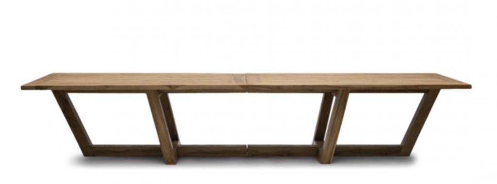 Nieuw Rivièra Maison Tanjung Teak hout tuin tafel - 400 cm, Ophalen of Verzenden, Nieuw, Rechthoekig, Teakhout