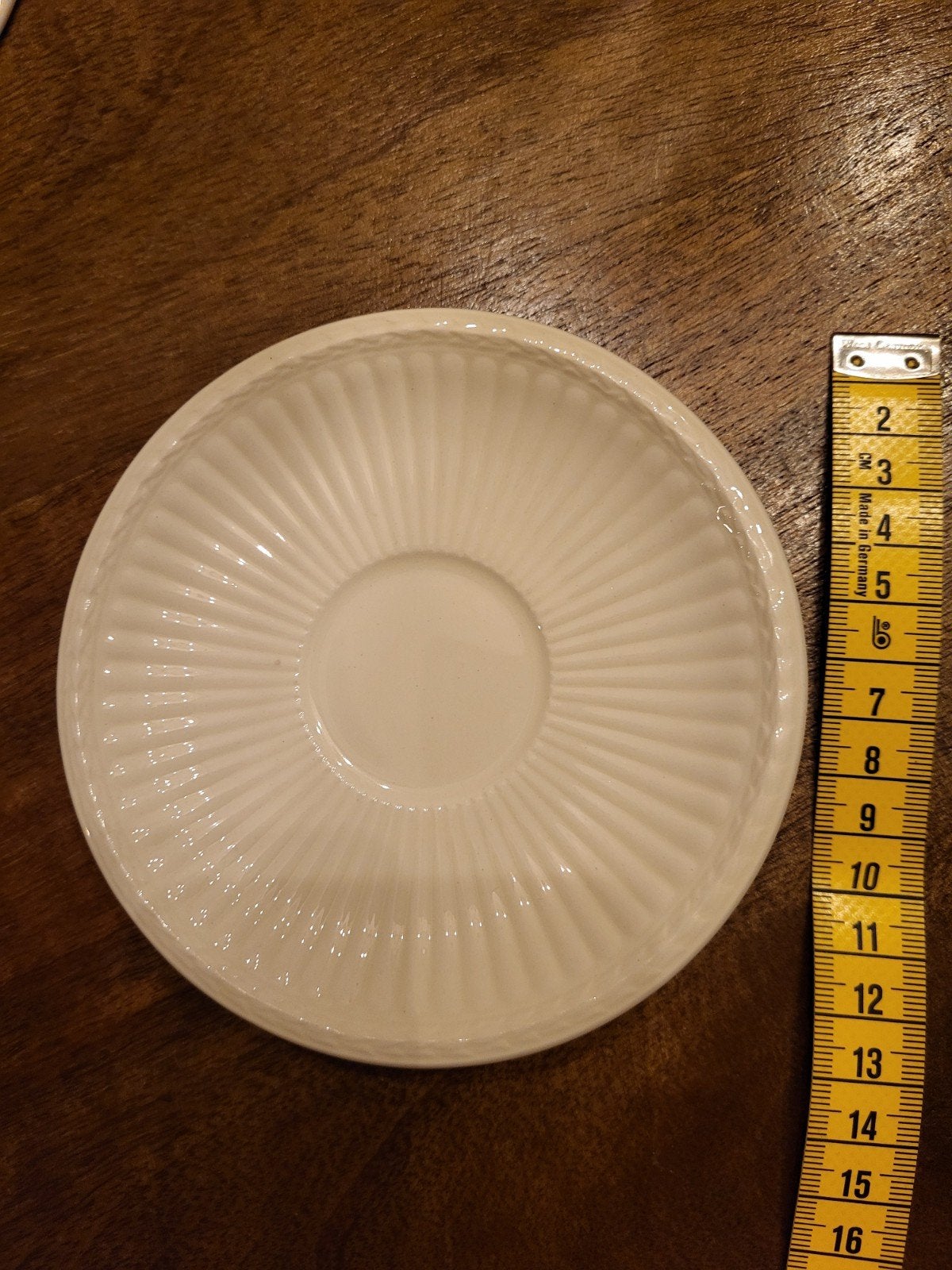Wedgewood Edme schoteltjes 13cm - 4 stuks, Ophalen, Klassiek, Zo goed als nieuw, Kop(pen) en/of Schotel(s)