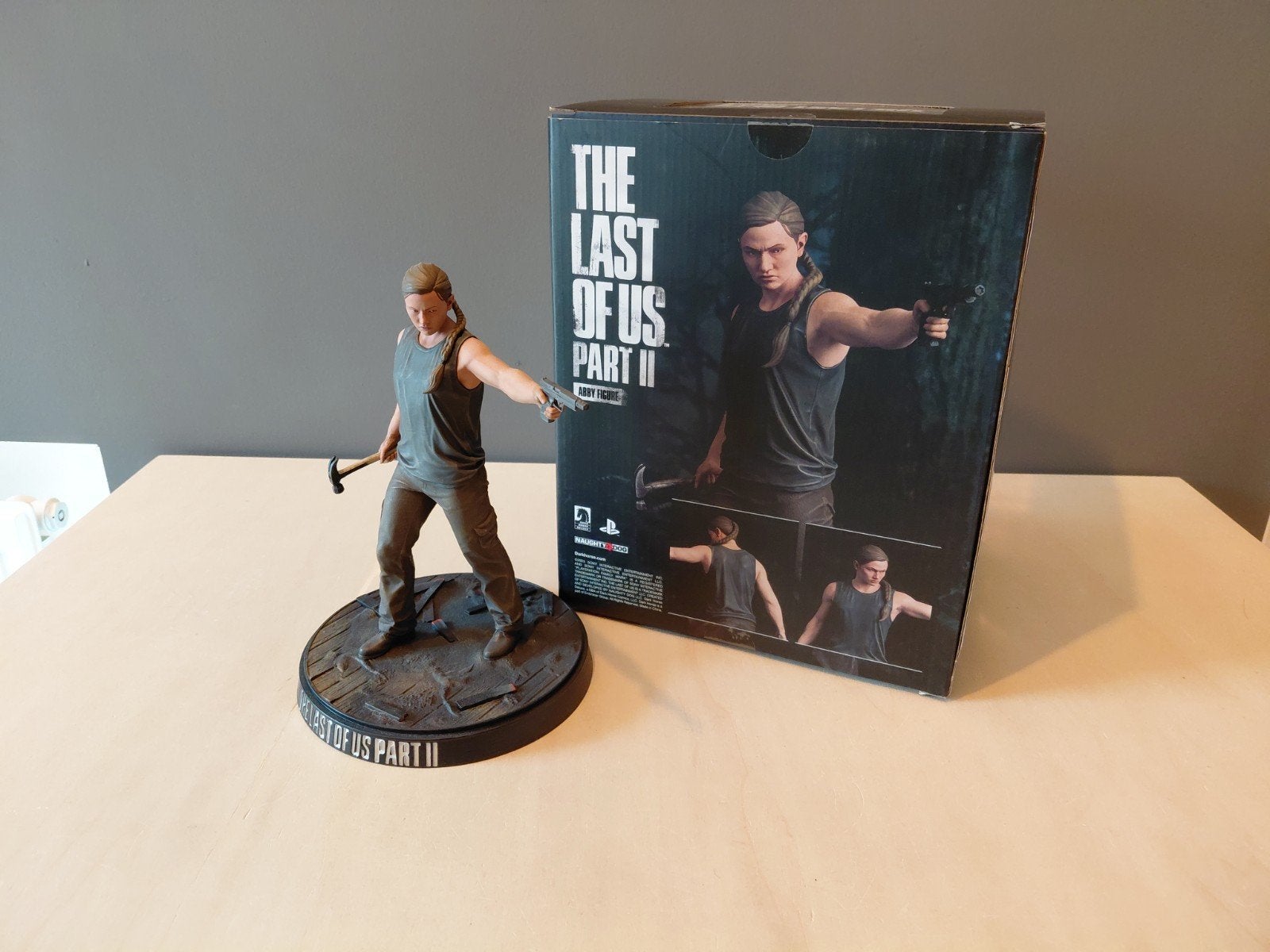 The Last of Us Abby Statue, Ophalen of Verzenden, Zo goed als nieuw, Fantasy