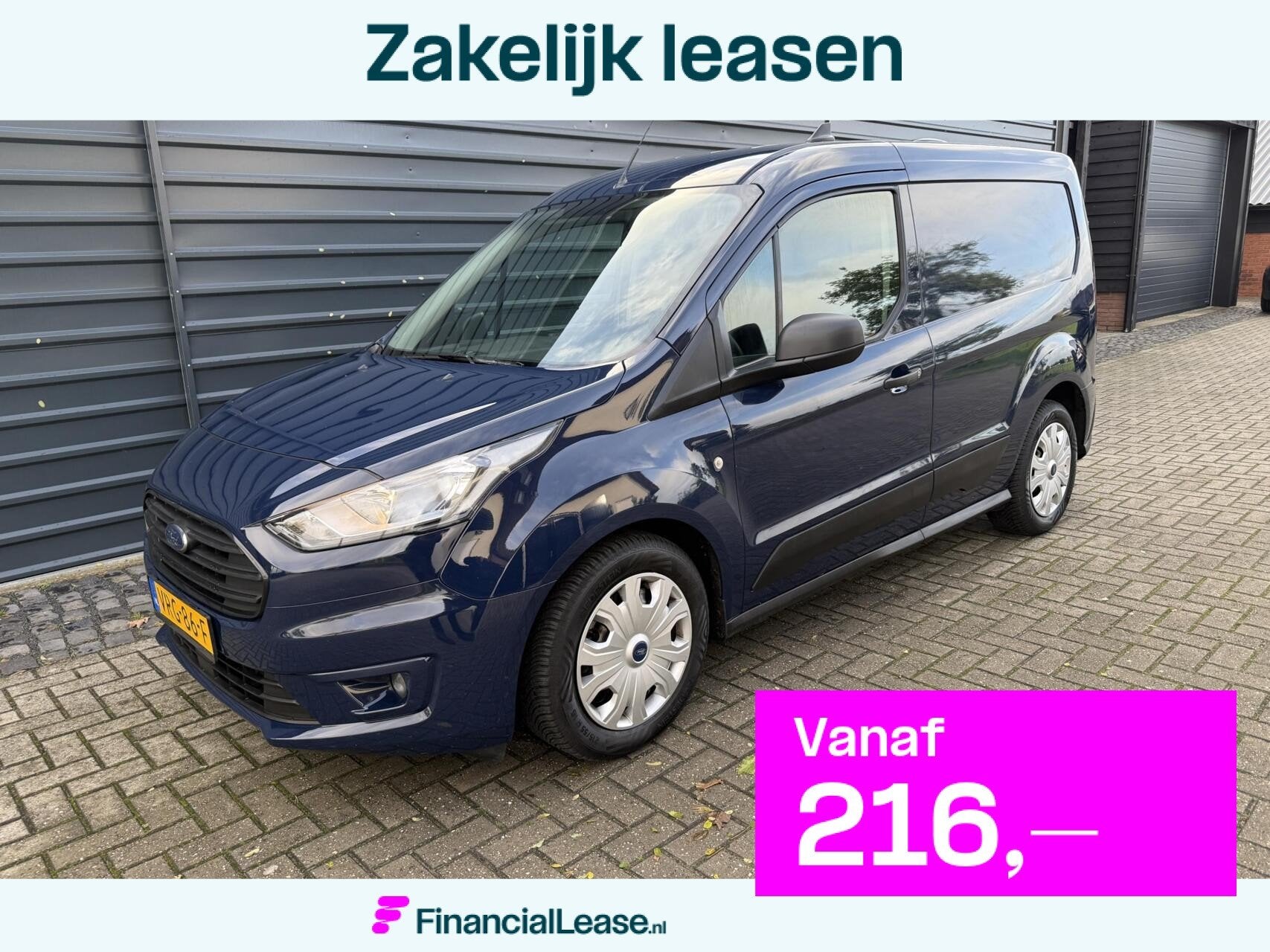 Ford Transit Connect 1.5 EcoBlue Automaat Hondenauto 2x Benc, 1350 kg, Stof, Gebruikt, 4 cilinders