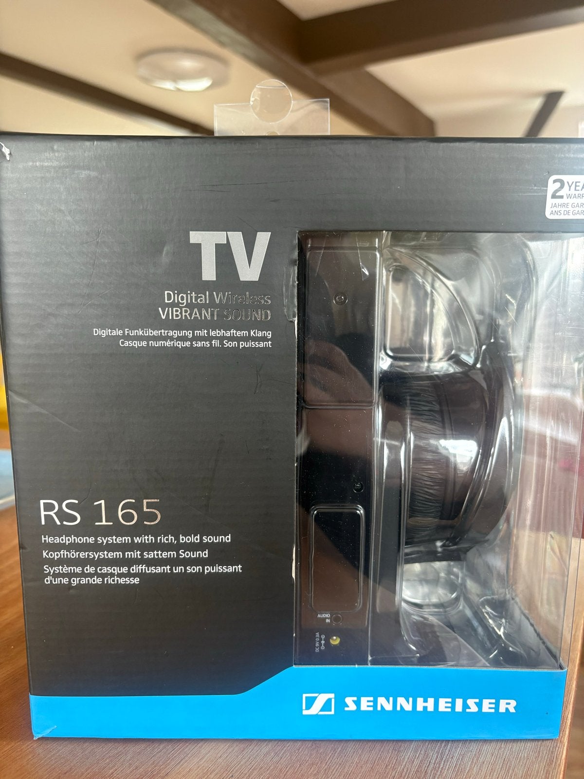 Sennheiser RS 165 Draadloos Hoofdtelefoonsysteem - Zo goed a, Ophalen, Sennheiser, Zo goed als nieuw, Over oor (circumaural)