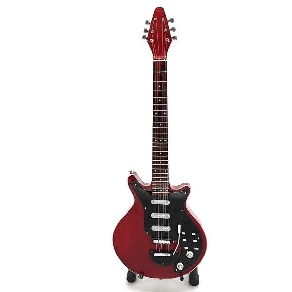 Brian May Queen miniatuur gitaar 25cm van hout mini guitar