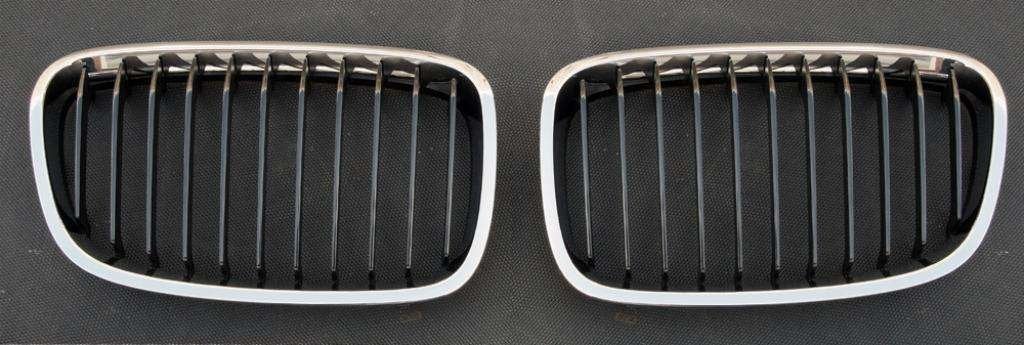 bmw 1 Serie GRILLE niertjes, Gebruikt, Voor, Ophalen of Verzenden, Bumper