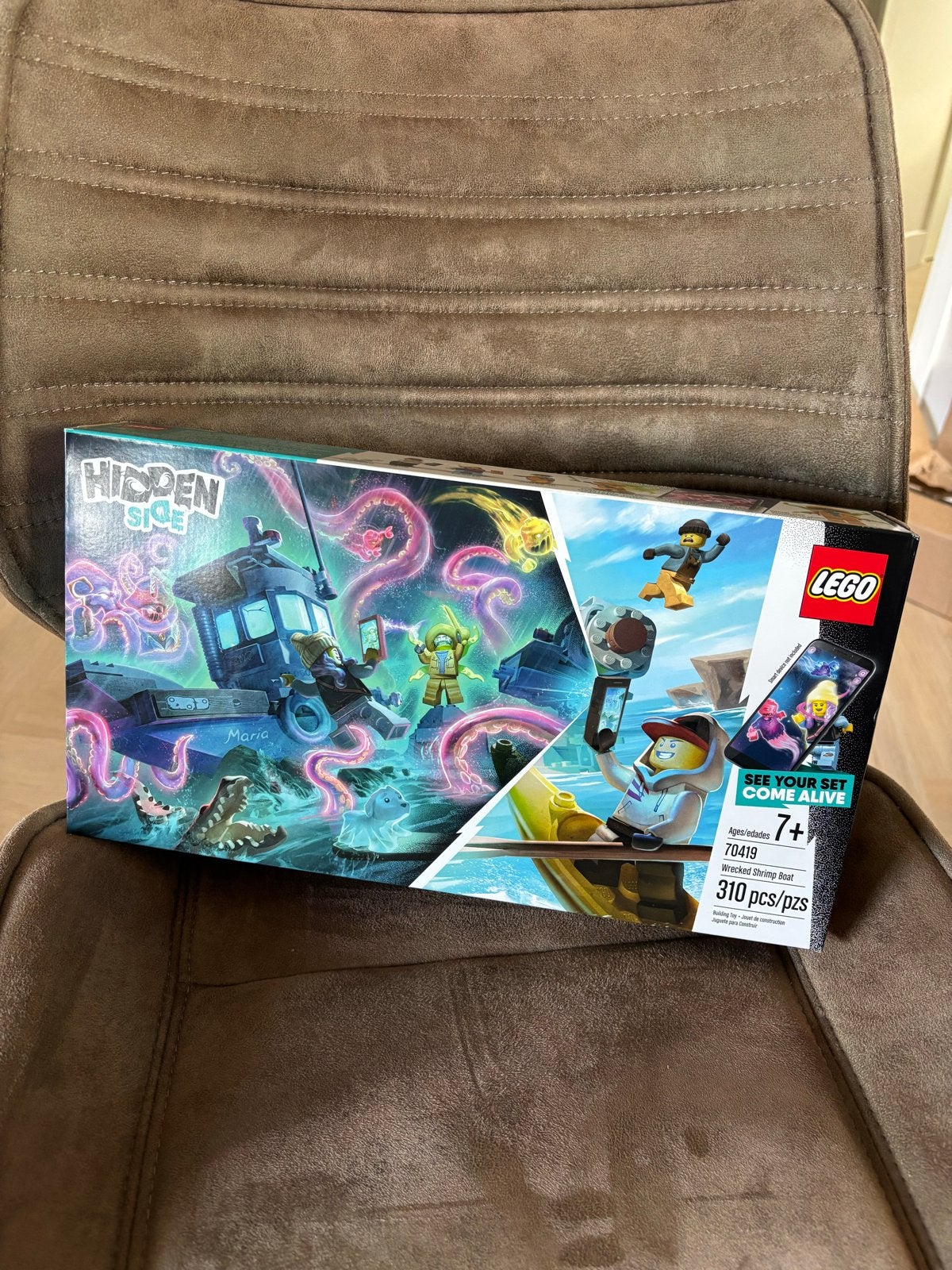 LEGO Hidden Side 70419: Garnalenboot Wrak, Overige thema's, Lego, Nieuw, Ophalen of Verzenden